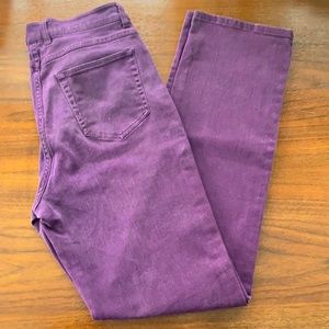 St John’s Bay Stretch Classic Straight Fit High Waist Jeans - Size 12UT